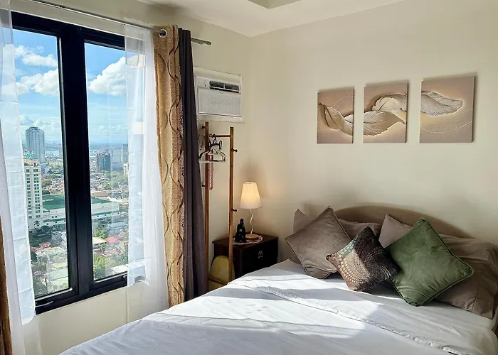 Aparthotel Peaceful At The Median - Skyline View, Short Walk To It Park Cebu
